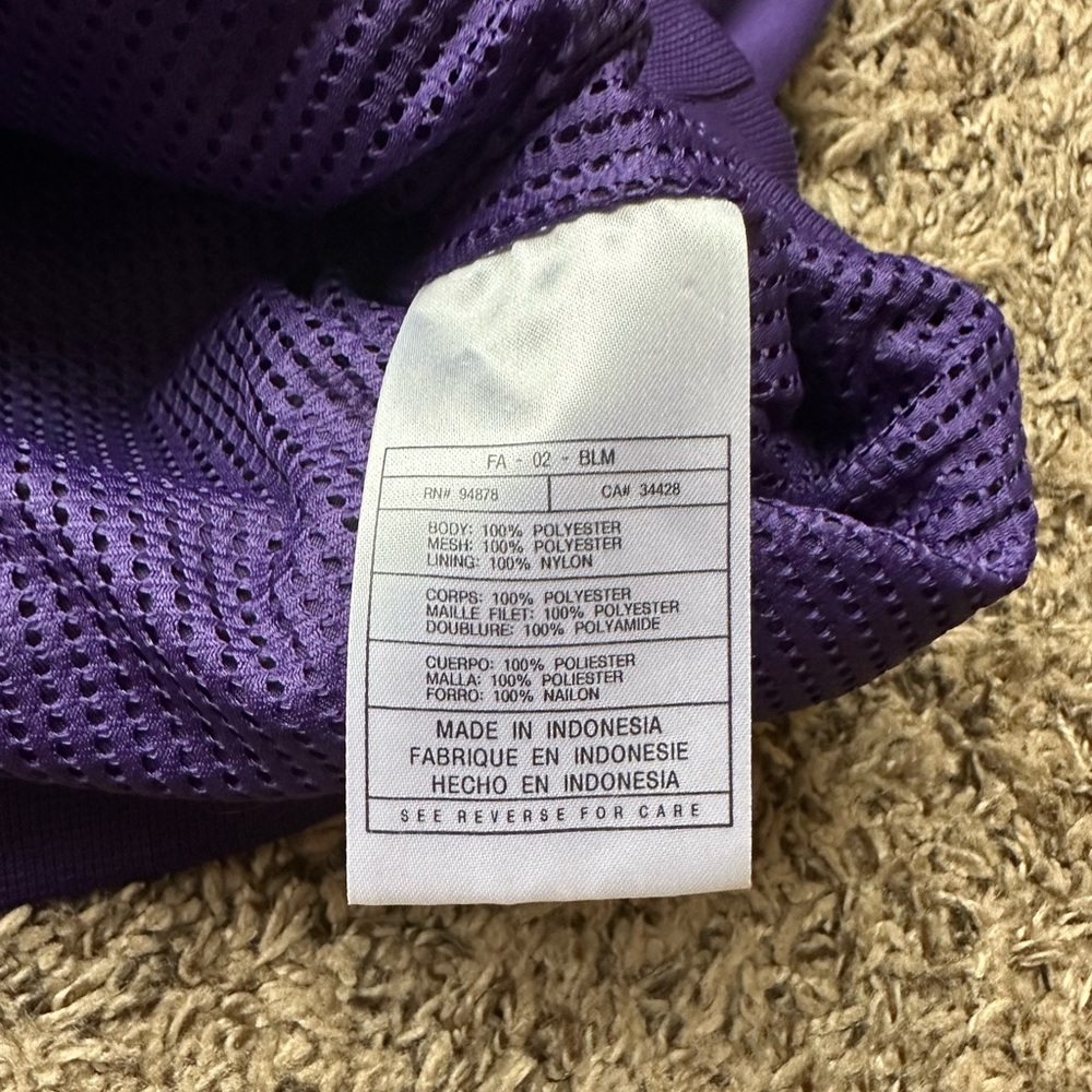 Washington Huskies Vintage Pullover Lightweight Jacket XXL Nike Center Swoosh - Picture 7 of 12